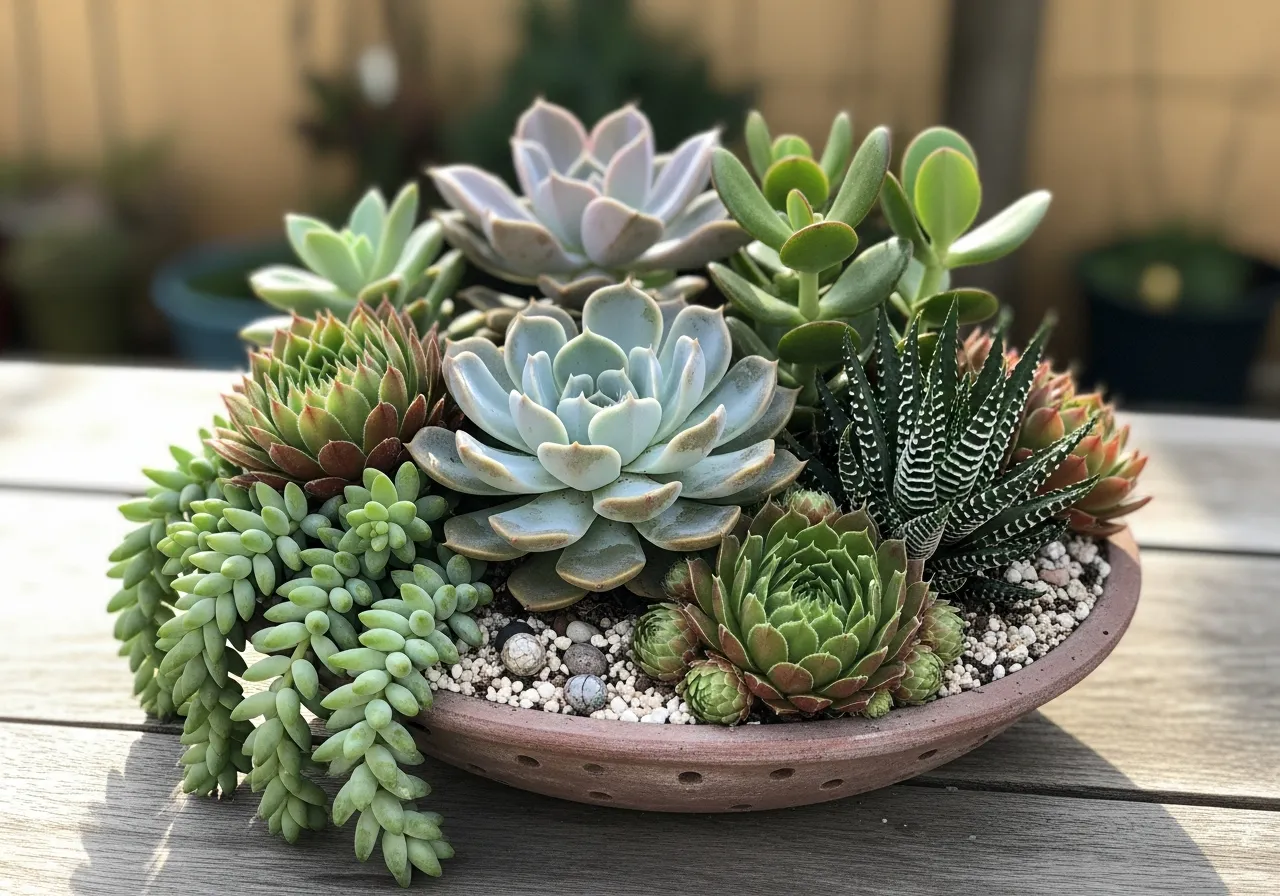 sukkulenter have arrangement